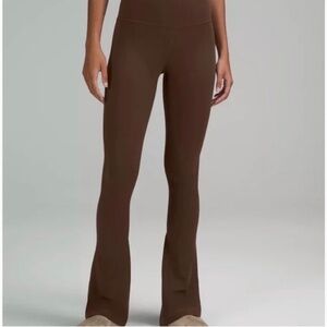 Lululemon Brown Align mini flare leggings